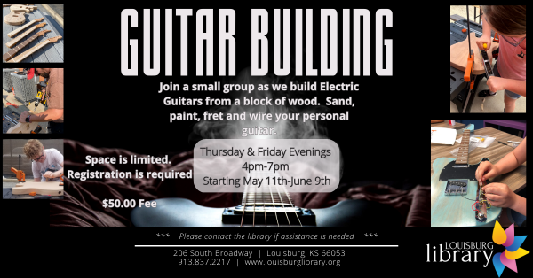 Image for event: Build With Me Guitar Class
